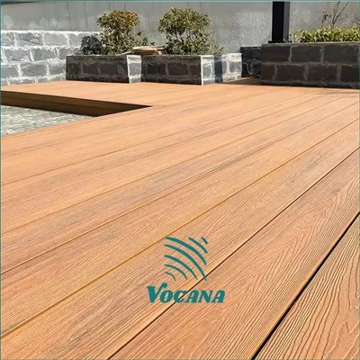Decking WPC à fixation cachée pour terrasses couvertes|Vocana